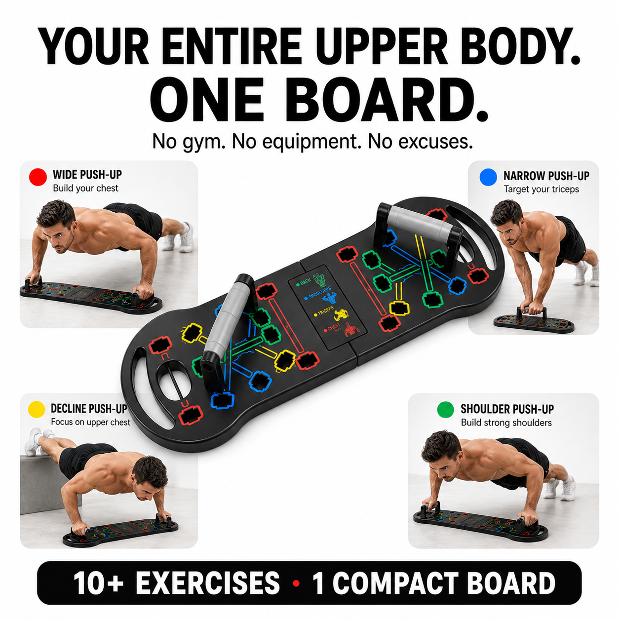 FitWrld Elite Push-Up Board