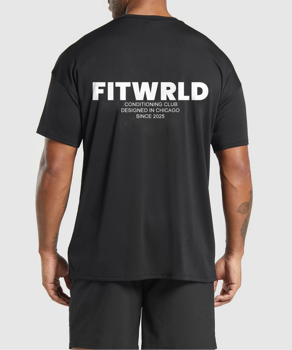 FITWRLD CONDITIONING CLUB - OVERSIZED TEE