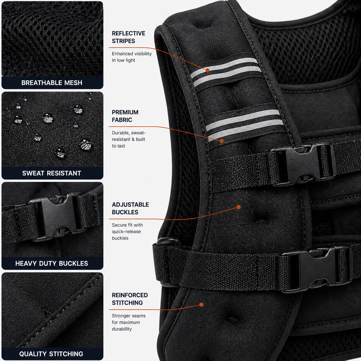 FitWrld Weighted Vest