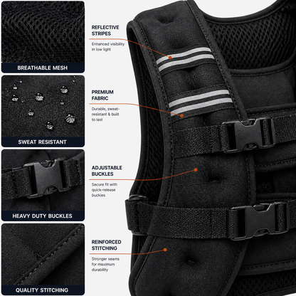 FitWrld Weighted Vest