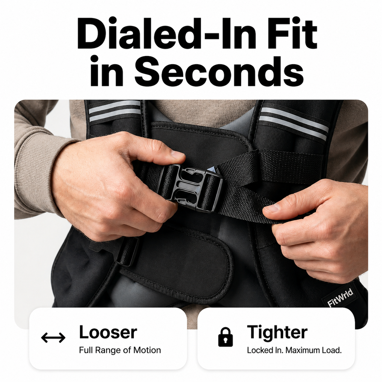 FitWrld Weighted Vest