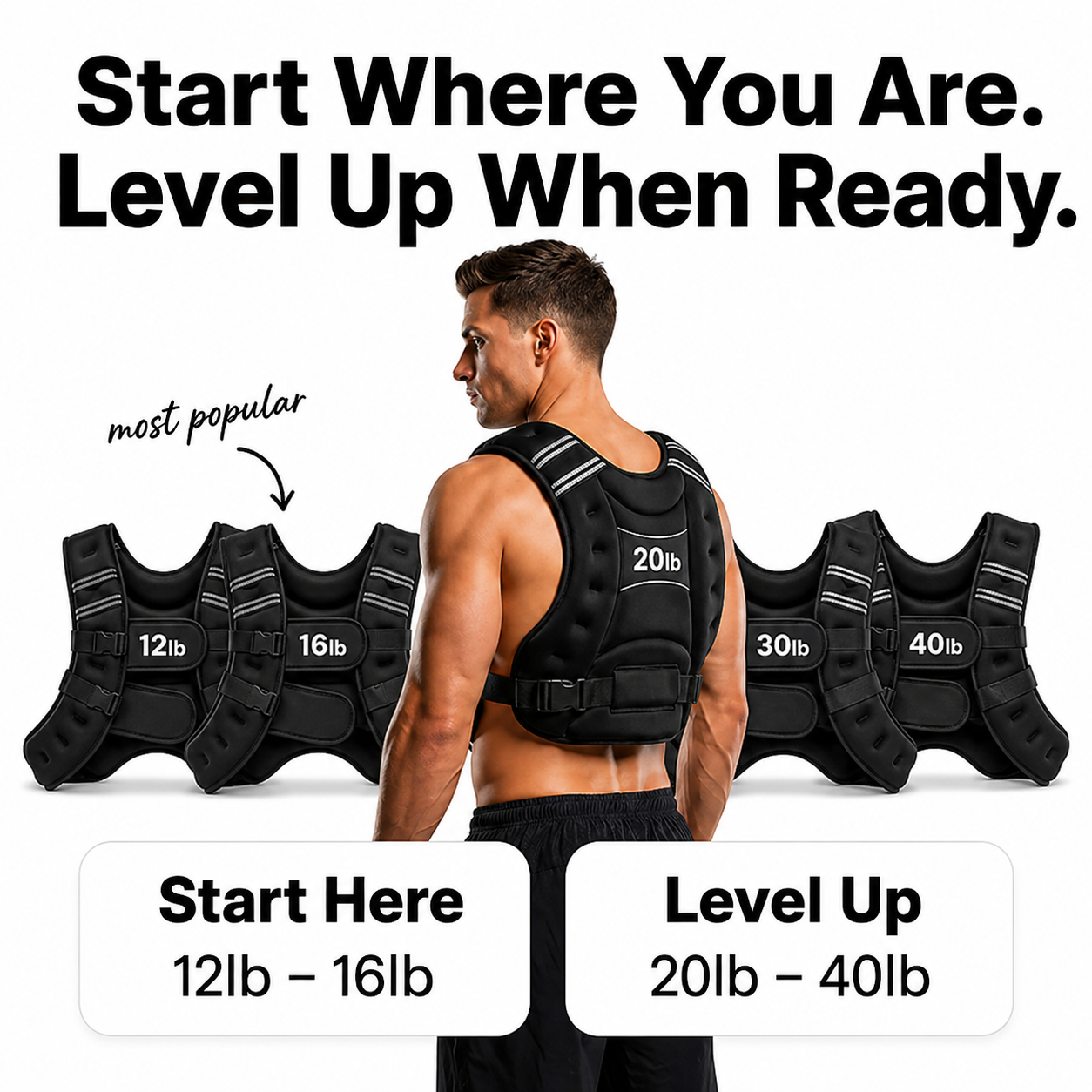 FitWrld Weighted Vest