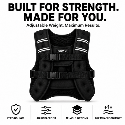 FitWrld Weighted Vest