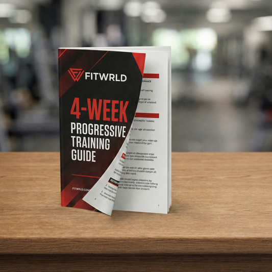 + FREE FitWrld 4-WEEK PROGRESSIVE TRAINING GUIDE