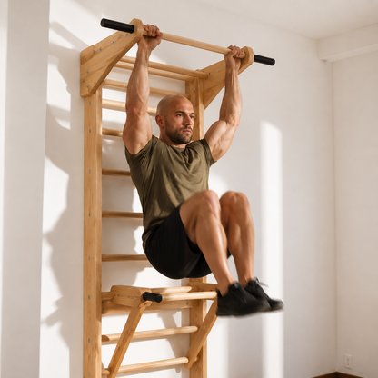 Wooden Wall Ladder Gym
