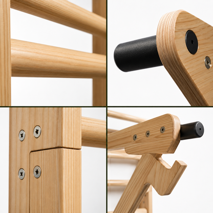 Wooden Wall Ladder Gym