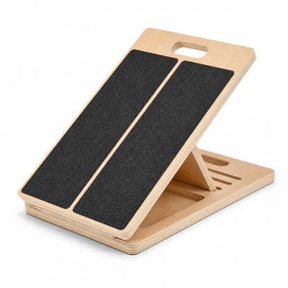Adjustable Wooden Slant Board for Calf Stretching