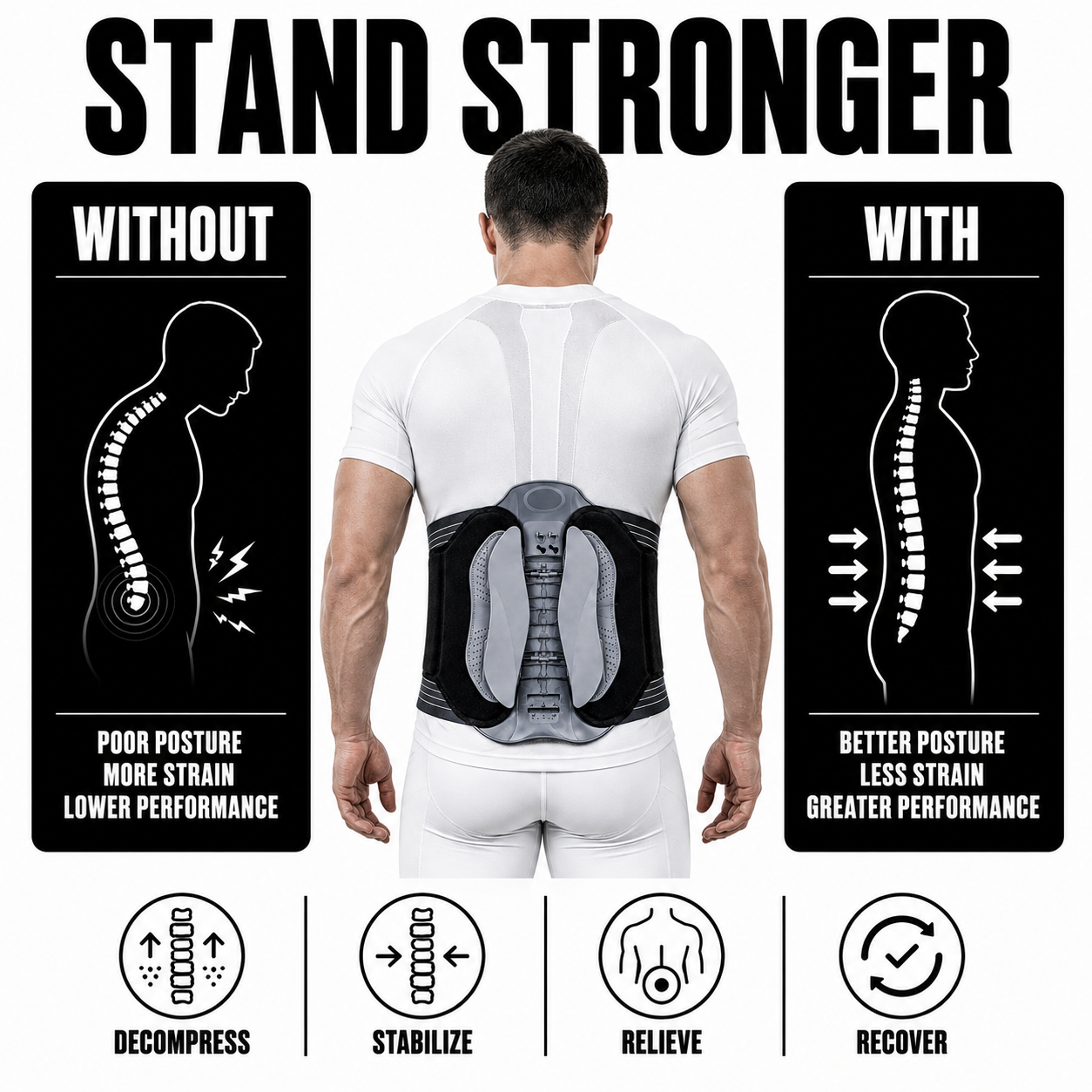 FITWRLD Pro Back Support