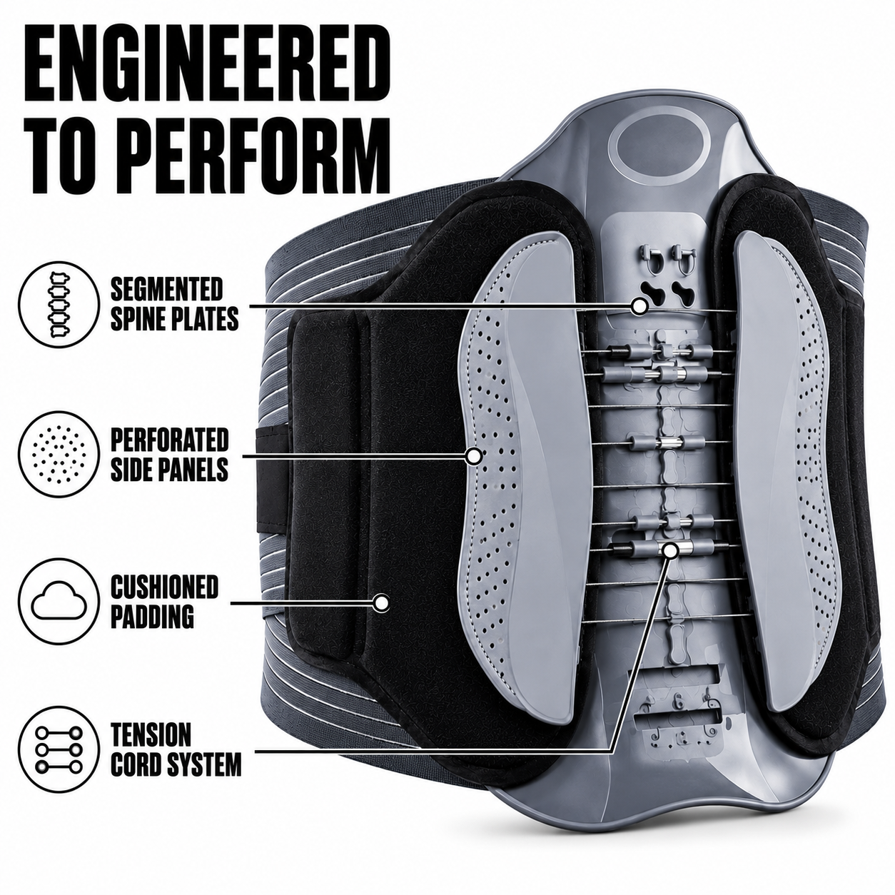 FITWRLD Pro Back Support