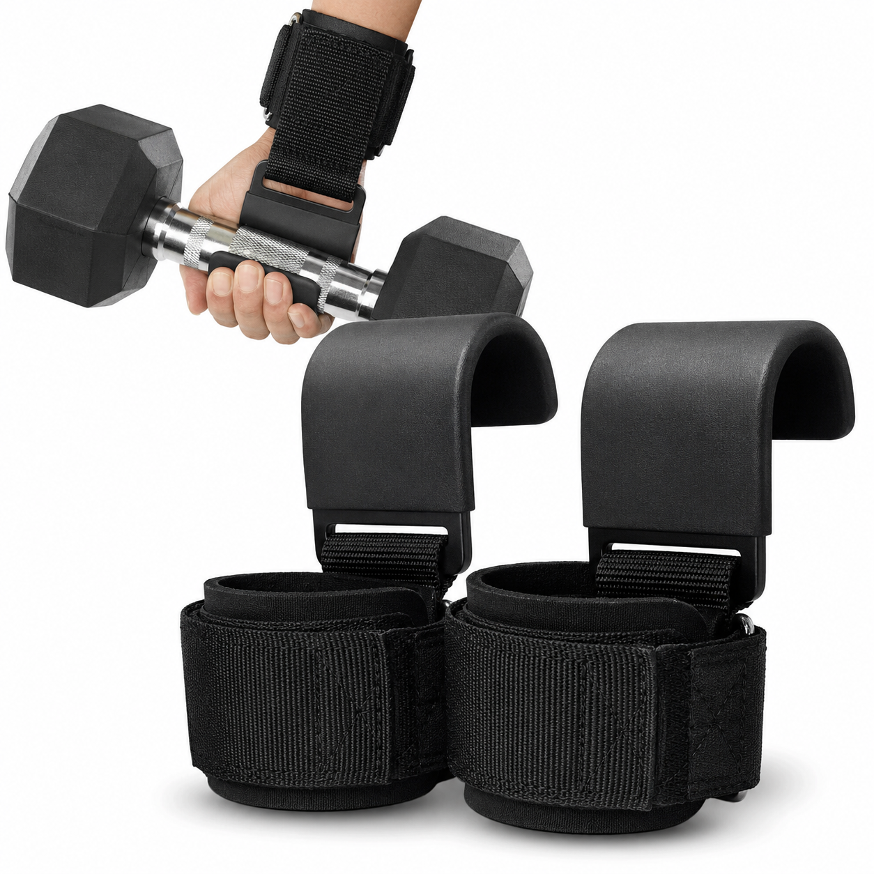 FitWrld Heavy Duty Lifting Hooks