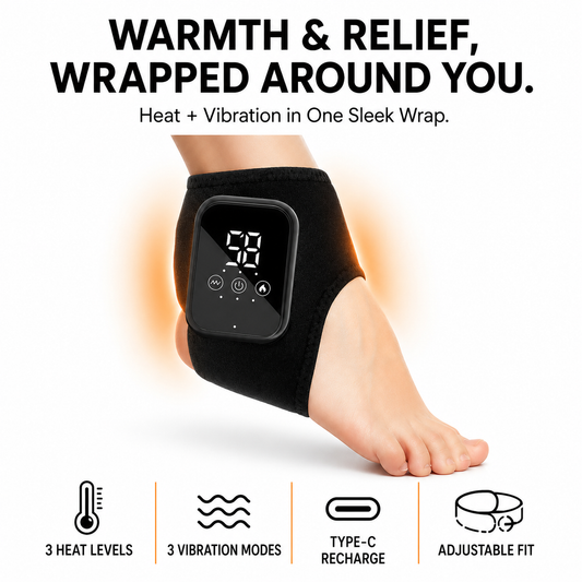 FitWrld Heated Ankle Massager