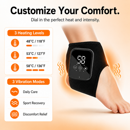 FitWrld Heated Ankle Massager