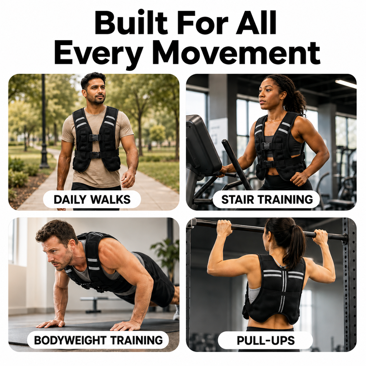 FitWrld Weighted Vest