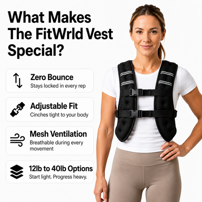FitWrld Weighted Vest